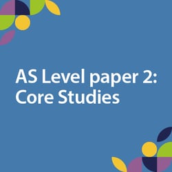 AS Level 2 sample question paper and mark scheme